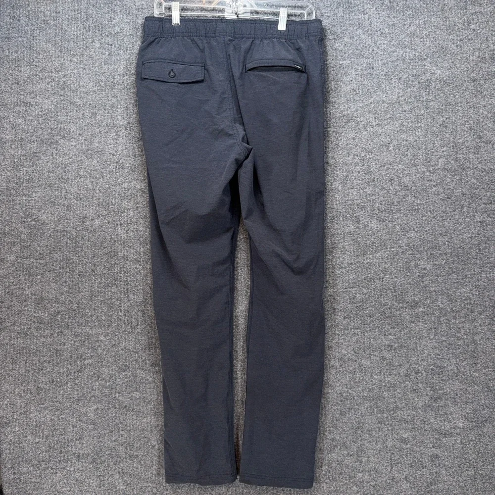Oneill Hybrid Pants Mens Medium Blue Modern Fit Stretch Elastic Waist Casual